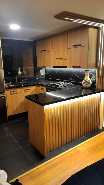 Cocina Nogal Onix